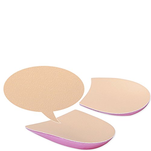healifty o/X tipo Pierna ortopédico Plantilla Soft Gel pies Corrección acolchado Unisex Pierna Valgus varus lente correctora (Beige Rosa)