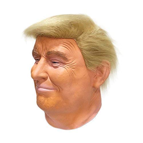 Hengyutoy Mask Máscara de Cabeza Humana de Fiesta de Traje Halloween de Donald Trump