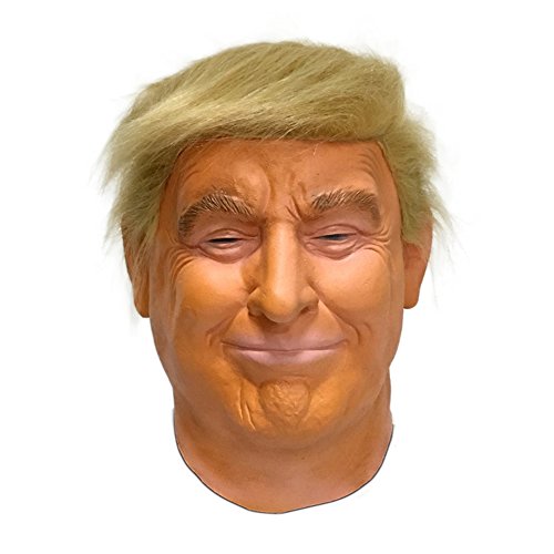 Hengyutoy Mask Máscara de Cabeza Humana de Fiesta de Traje Halloween de Donald Trump