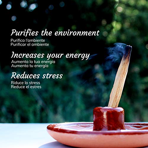 Incienso Natural Palo Santo - Variedad Selecciòn - 15 Palitos - Buen Humor, energía Positiva, purificación, perfumar el hogar - Sanacion Chamanica