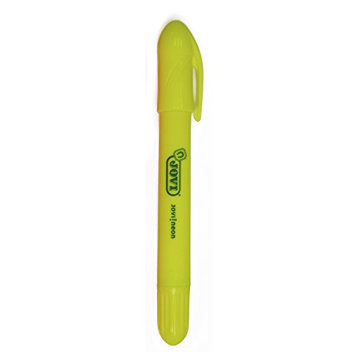 Jovi - Estuche, 12 marcadores con gel, color amarillo (1817)