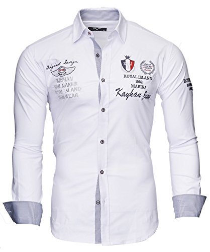 Kayhan Hombre Camisa Monaco White (S)