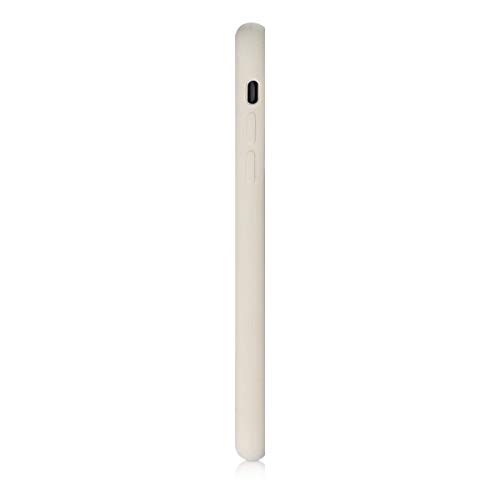 kwmobile Funda Compatible con Apple iPhone XR - Carcasa de TPU para móvil - Cover Trasero en Crema