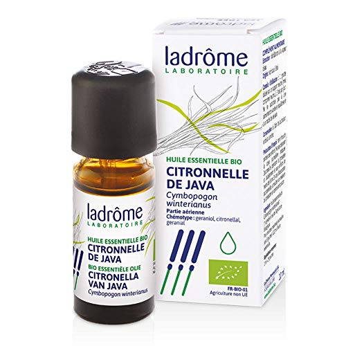 Ladrome Huile essentielle citronnelle de java 10ml