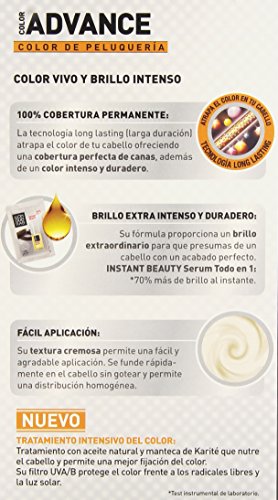 Llongueras Advance Tinte de Cabello Permanente Tono #6.24 Marrón Macadamia