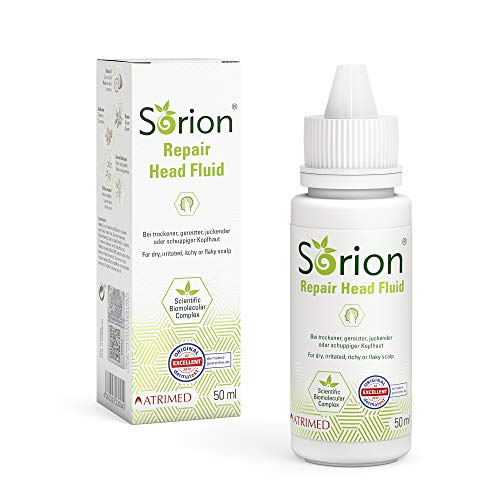 Loción capilar Sorion 50 ml: para rojeces, picor y caspa en el cuero cabelludo