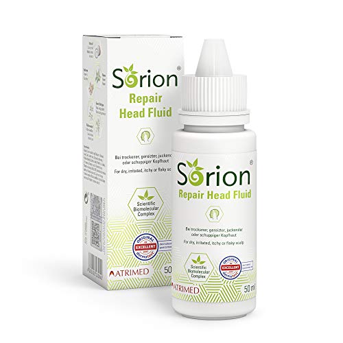 Loción capilar Sorion 50 ml: para rojeces, picor y caspa en el cuero cabelludo