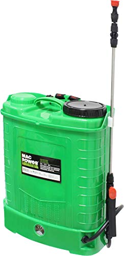 MacPowerTools Pulverizador Eléctrico 12V 16 litros