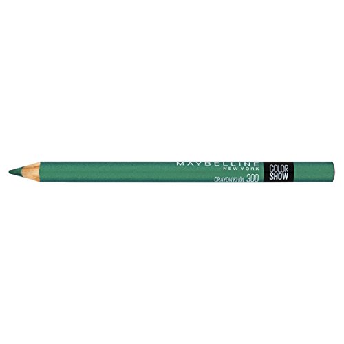 Maybelline New York Color Show Perfilador de Ojos, Tono: 300 Edgy Emerald - 1 unidad