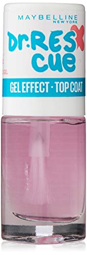 Maybelline New York Dr.Rescue Gel Effect Top Coat, Esmalte de Uñas