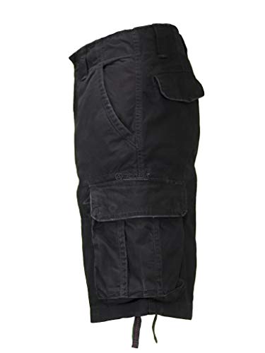 Molecule Clothing - Pantalón corto - para hombre Negro negro