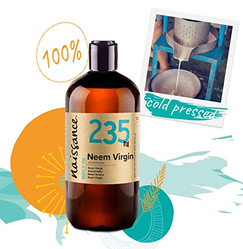 Naissance Neem Virgen - Aceite Vegetal Prensado en Frío 100% Puro - 500ml