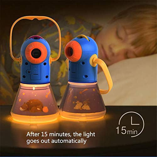 Niños Calendario Antorcha De La Proyección, 8 Historias Y 64 Escenas, Sleep Historia Proyector, 3 En 1 Estrella Estrellada Dormir Ligero, Regalo Educativo Del Juguete Para El Niño, Niños Y Niñas