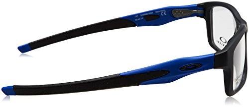 Oakley 8090, Monturas de Gafas para Hombre, Negro (Satin Black/Blue), 55