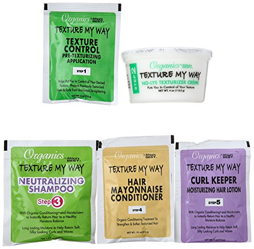 Organics Texture My Way No-Lye Organic Conditioning Texturizing System by Organics