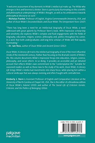 Oscar Wilde: A Literary Life (Literary Lives)