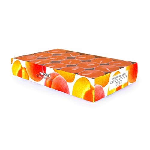 pajoma fragancia luz de té velas perfumadas frescas afrutadas primavera verano, 8x 30 luces de té