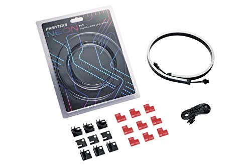 phanteks neon digital rgb led-strip, 55 cm