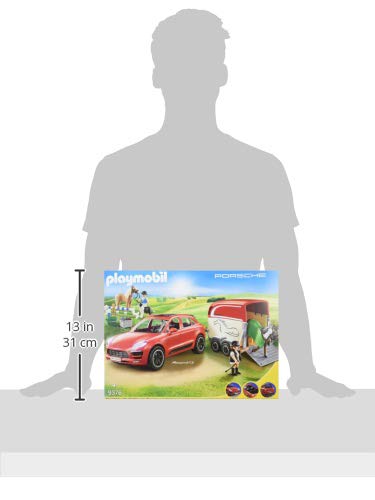 PLAYMOBIL Sports & Action Porsche Macan GTS con Efectos de Luz, a Partir de 4 Años (9376)