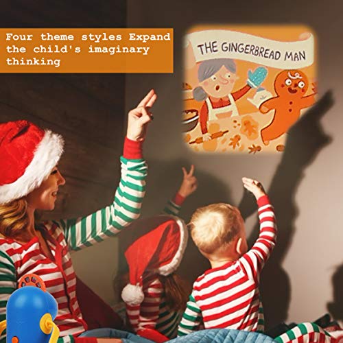 PROACC Story Disc 8 Fairy Tales Movies 64 Diapositivas para Story Projection Torch Story Film Replacement para niños Sleep Story Projector Bedtime Story Toy para niños y niñaste Regalo para Niños