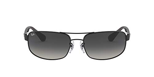 Ray-Ban Rb 3445 Gafas de sol, Matte Black, 61 para Hombre