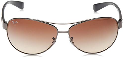 Ray-Ban Rb3386 Gafas de sol, Gunmetal, 63 para Hombre