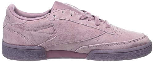 Reebok Club C 85 Lace, Zapatillas de Deporte para Mujer, Morado (Smoky Orchid/White), 37 EU