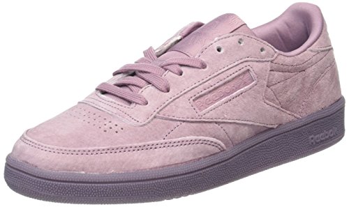 Reebok Club C 85 Lace, Zapatillas de Deporte para Mujer, Morado (Smoky Orchid/White), 37 EU