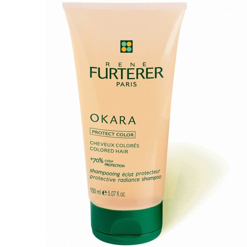 Rene Furterer Okara Protect Color Champú Brillo Cabello Teñido, 200ml