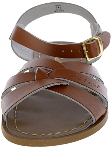 Salt Water Sandals by Hoy Shoe Original Sandal - Sandalias para bebé, niño o mujer, color marrón, talla 25,5 EU