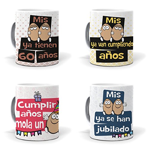 Taza "Mis huevos ya tienen 35 años"