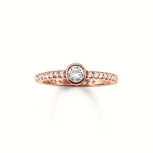 Thomas Sabo TR1984-416-14-54 Anillo con Plata Esterlina 925/1000 para Mujer,