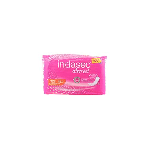 Toallitas Indasec maxi 15 unidades.