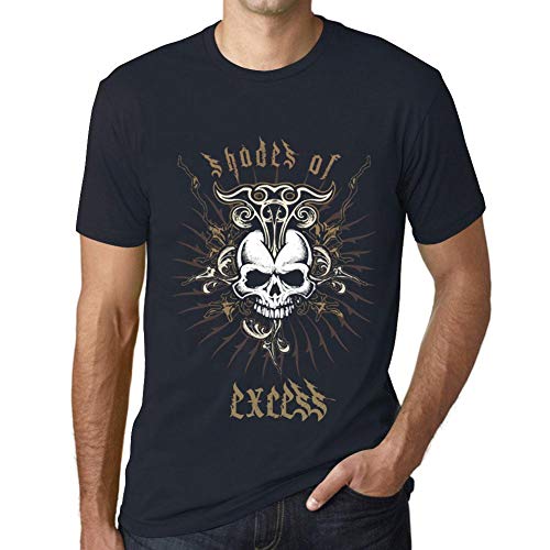 Ultrabasic - Hombre Camiseta Gráfico Shades of Excess Marine
