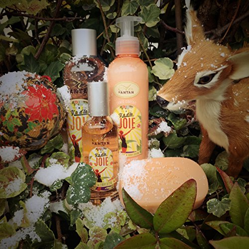 Un Air d'Antan® Caja Belleza Joie Mujer,1 Gel Ducha 250ml, 1 Crema Corporal 200ml,1 Crema de Manos 25ml |Perfume Lirio de los Valles, Azahar, Rosa | Navidad Regalo Mujer Originales, Cumpleaños