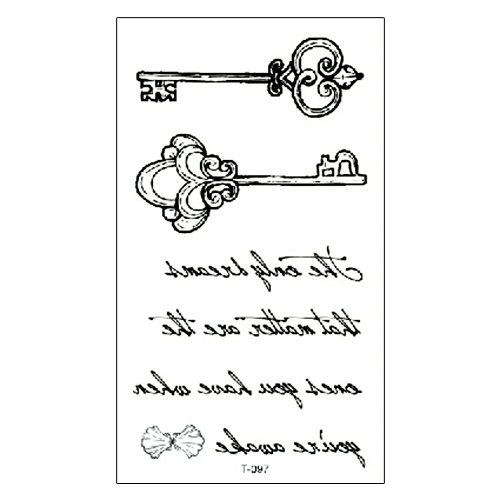 20 hojas de pequeños tatuaje temporales negros, adhesivos para el cuerpo, manos, cuello o muñeca.