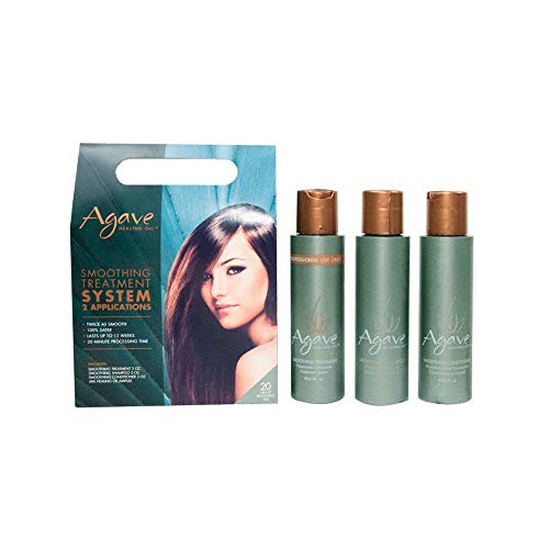 Agave Smoothing Treatment - Kit de tratamiento de 2 aplicaciones
