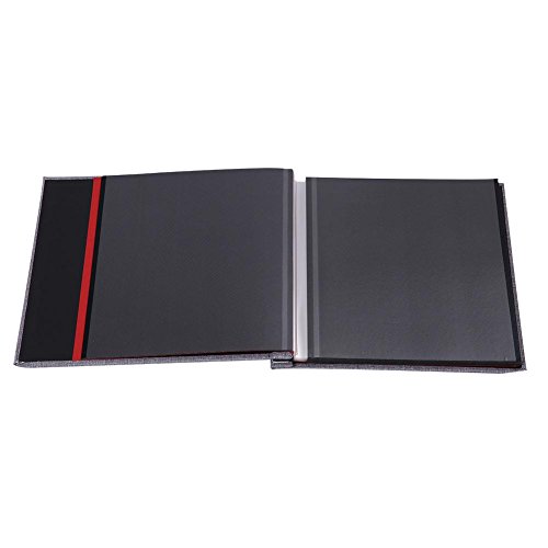 Álbum de fotos autoadhesivo, cubierta de lino simple álbum de recuerdos de álbum de bricolaje Álbum de fotos de memoria artesanía creativa hecha a mano con 20 páginas(#5)