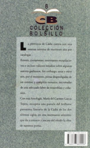 Almáciga de olvidos: Antología parcial de poesía gaditana. Siglos XIX y XX