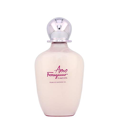 Amo Flowerful SALVATORE FERRAGAMO Pearled Gel de Ducha Mujer 200 ml Flacone
