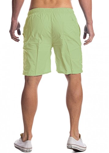 ArizonaShopping - Badehosen Traje de baño para Hombres Summer Swimming Sport H1467, Color:hierbabuena, Talla de pantalón:XXXL