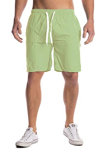 ArizonaShopping - Badehosen Traje de baño para Hombres Summer Swimming Sport H1467, Color:hierbabuena, Talla de pantalón:XXXL