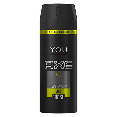 AXE You - Desodorante Bodyspray para hombre, 48 horas de protección, 150 ml, pack de 3