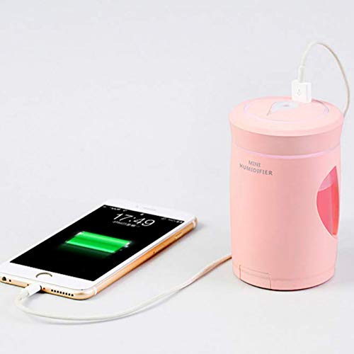 BAOWANG humidificador creativo lindo sofá humidificador usb difusor colorido noche luz escritorio aire humidificador para el hogar oficina