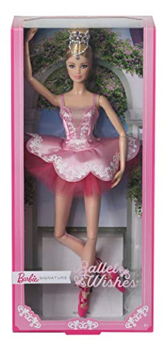 Barbie Collector, muñeca de colección Bailarina de Ballet Ballet Wishes (Mattel GHT41)