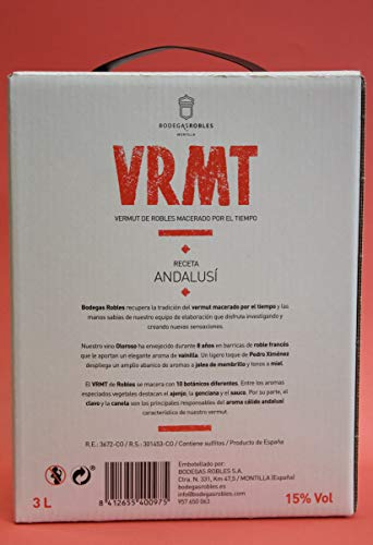 Bodegas Robles Box Vermut Ecológico Macerado, 3