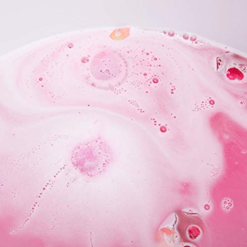 Body & Earth Set de Bombas de Baño de 6 Piezas, Bolas de Baño a Rosa, Set de Regalo de Spa, Regalos Originales para Mujer, Para Día de la Madre, Día de San Valentín, Navidad y Cumpleaños