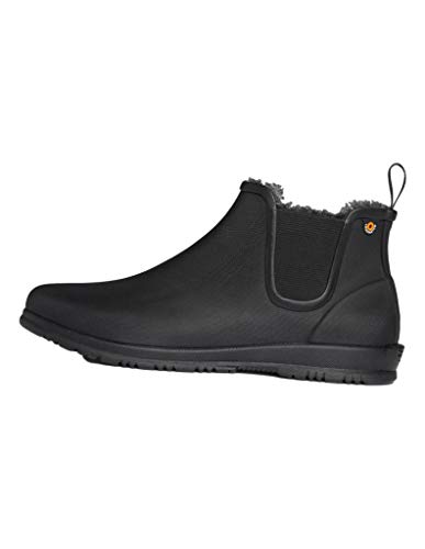 Bogs Sweetpea Chelsea Botas de Nieve Impermeables aisladas para Invierno para Mujer, Negro (Negro), 41 EU