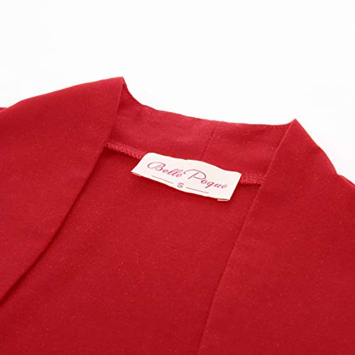 Bolero Elegante Mujer Fiesta Torera Talla Grande Mangas Largas Joven Chaqueta Corta Boda Formal M