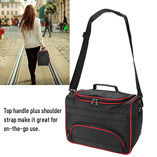 Bolsa de baño para colgar de viaje - Maquillaje, bolsas de lavado, equipo de peluquería de gran capacidad, bolsa de herramientas Salon, bolsa de almacenamiento de viaje, para damas hombres y mujeres